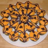 Spider Web Cupcakes! 