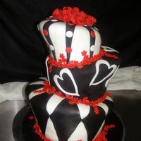 Black & Red Whimsy 