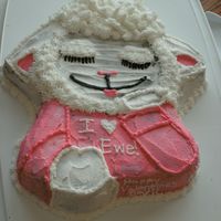 I Love Ewe!! Wilton Lammy pan.