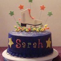 Ice Skate I did this for my neighbor's daughter's birthday. She turned 11 and is a great mother's helper to me. She asked me to make...