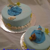 Sleeping Baby This baby was for a co-worker's baby shower. We ate the big one at the office and the little one he got to take home to his wife.