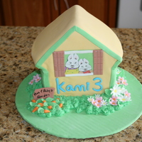 Max And Ruby's House Cake. I made this cake for my son's 3rd Birthday. He loves Max and Ruby.