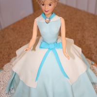 Cinderella Princess Cake This was a Cinderella/Princess cake for a friend's little girl.