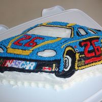 Nascar "26" Cake 