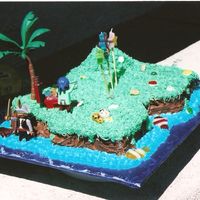Neverland Cake Chocolate fudge cake with chocolate bc filling. For my son's 5th birthday, which was Neverland/ Peter Pan themed. I couldn't find...