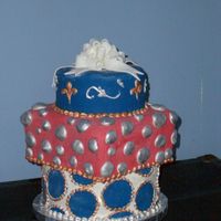 4Th Of July Wedding Cake 
