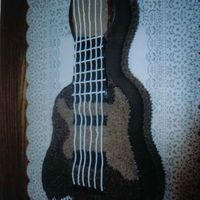 Guitar Cake made this for my nephews birthday, chocolate all the way!!