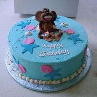 Bobby Jack This was so much fun,it isall buttercream. I made bobby jack from fondant that was a little difficult. but it turnedout cute