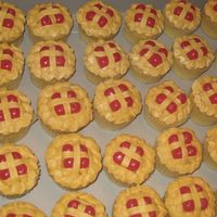 Pie Cupcakes These little pie cupcakes were for an afterparty for a screening of the movie "Waitress." In the movie, the main character makes...