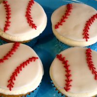 Baseball Cupcakes 