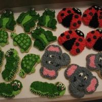 Animal Cookies For Daycare I made these cookies for my daycare. Each class is a different animal. Staff loved them.