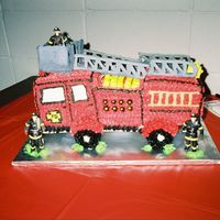 Firetruck This was also one of my beginner cakes. I made this firetruck for my son. The ladderbroke in transit to the firehouse. This was also before...