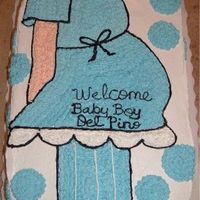 Pregnant Woman This was for a neighbor who was hosting a baby shower. She was happy with the way it turned out.