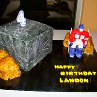 Transformer Cake 
