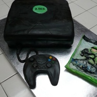 X-Box Groom's Cake 