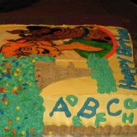 Scooby Cake Side View 