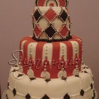 Art Deco For Diego I'm a fan of Colette Peters !This cake was for the birthday of my son, with the colors of his new home. He loves this colors, and the...