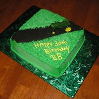 Bb's Cake This was a 30th birthday cake for one of my best friends, Brian. He has a weird obsession for john deere so this is what I made for him. It...