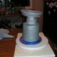 Stanley Cup This was the 1st cake i've ever done with rice crispie treat and boy did i have a heck of a time. If anyone has any suggestions for...