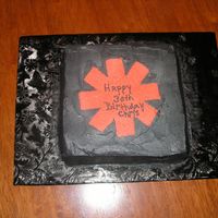 Chris's Cake This was for my good friend Christ who turned 30. He LOVES the band the red hot chili peppers so I thought I would give him a cake with...