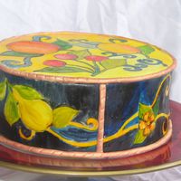 Closer Shot Oh, Im making this cake for my Mom, this was a practice run!!!