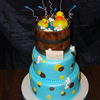 Bath Time Inspited by cakes on CC and The Pink Cake Box