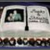 Groom's Cake First edible image. It was very easy!!