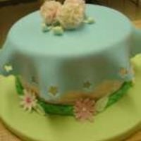 Wilton's Gum Paste Course This was the final cake for the course.