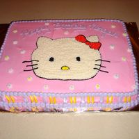 Hello Kitty Sheet Cake 