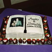 Groom's Cake This is a bigger pic of the one I tried to attach earlier.