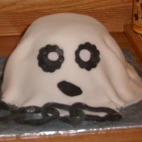 Ghost Cake I made this cake for my nephews "cake walk" at school. All the kids bought tickets for $0.25 and put their tickets in the box of...