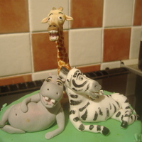 Madagascar Animals Madagascar animals for a recent cake i've made.
