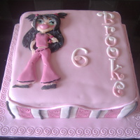 Bratz Cake Here's a bratz cake that i did for a frends neice