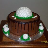 Daniel's Cake My son's grooms cake. My first time to ever use ganache