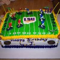 Lsu Football Cake 