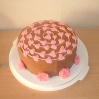 Top Of The B-Day Cake This is just a top view of the choc/raspberry b-day cake