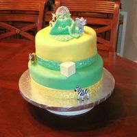 Baby Shower Zoo Animals Theme 