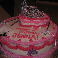Princess Theme Birthday Princess theme- 1st birthday. Little girl can wear the crown and hold wand afterwardsall buttercream
