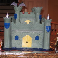 Castle Cake Made for my son's birthday last year