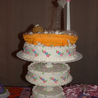 Baby In Tub Baby Shower Cake