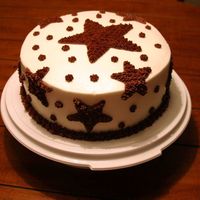 Seeing Stars Birthday Cake This is nothing fancy, but I thought it turned out cute anyway.