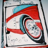 1956 Corvette I did this for someones retirement party