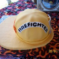 Dustin's Cake Dustin's fire helmet. I looked just like his real one. Thanks to this site for the inspiration.