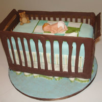 Baby Shower For my friends baby shower. I used the First Impressions baby mold and LOVED it. so easy. Rails are semisweet chocolate I piped onto...