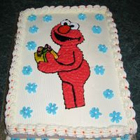Elmo Fresh cream icing