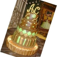 Sweet 16 GUMPASTE INITIALS, BC ICING, FONDANT DECO