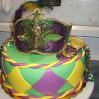 Mardigras Cake 