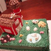 Barn Yard Done for a friend's son's 1st Birthday. MMF animals.