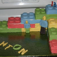 Lego Cake There must be a better way to make those blocks.