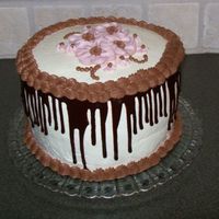 Girlfriends Get-Together This was my first try with IMBC. Loved the taste/texture, but I need to work on getting it smooth! Cake is banana.